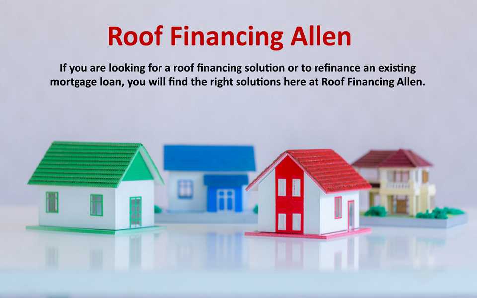 Roof Financing Allen